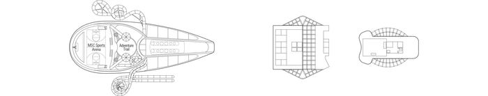 Ship Interior & Deck Plans on MSC Seaside